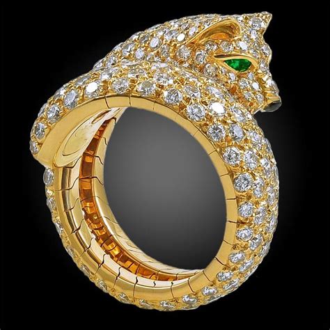 panther cartier ring|cartier panther ring for sale.